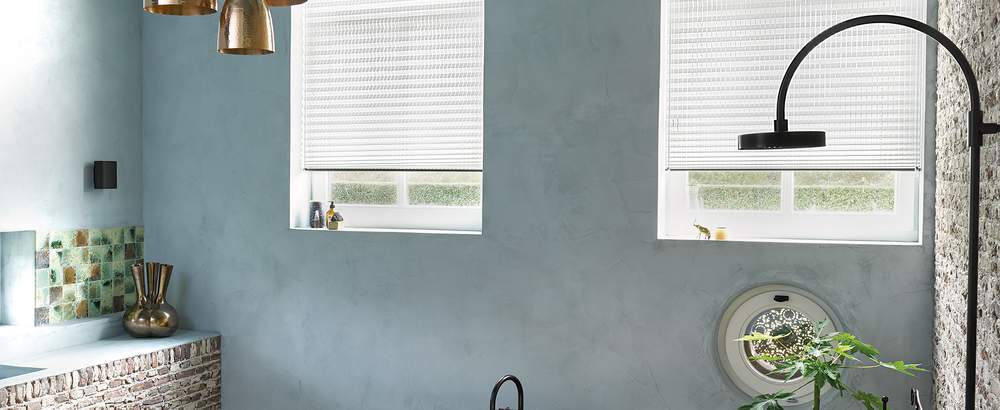 Luxaflex® Plisse Shades - Bathrooms